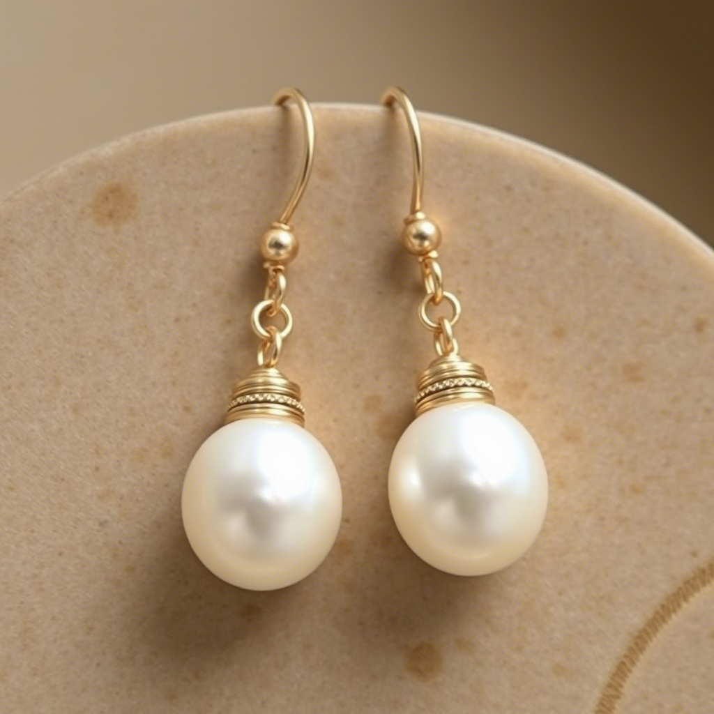 Luminous Pearl Earrings